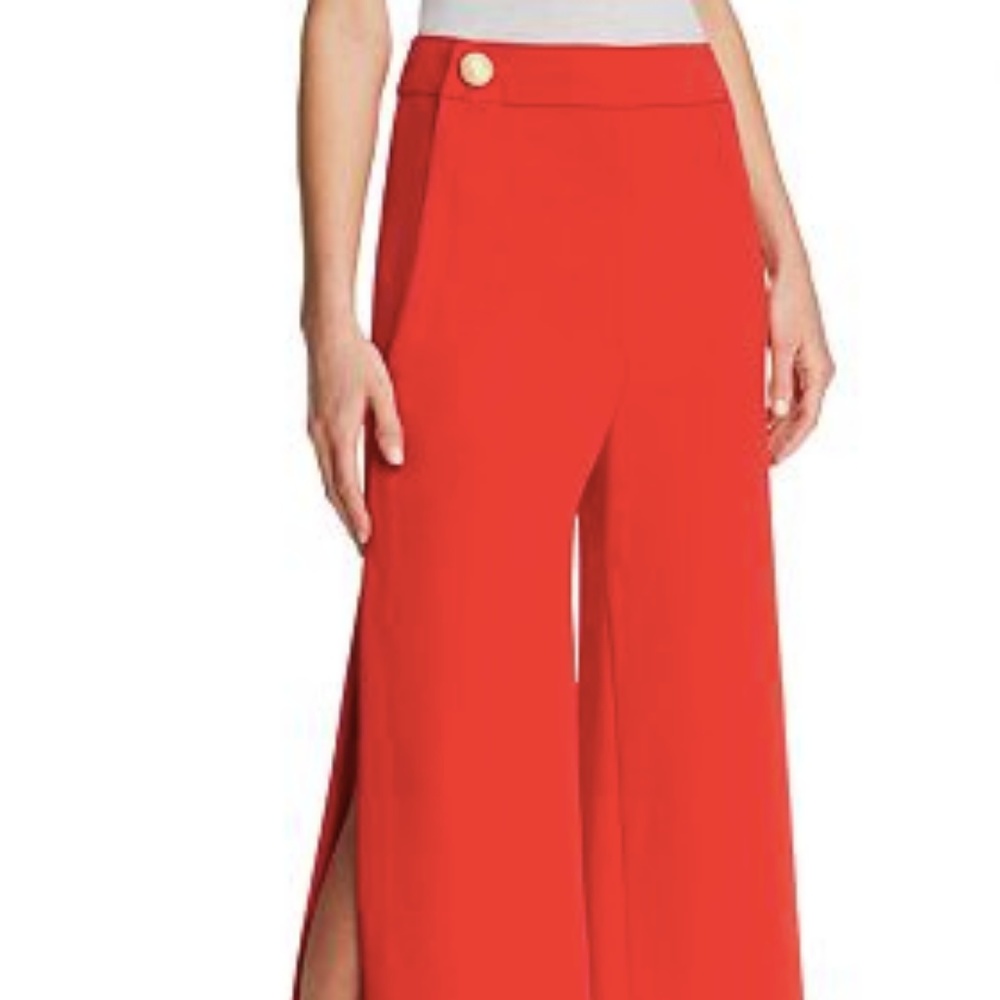 Florinda Side Slit Pants Alice and Olivia